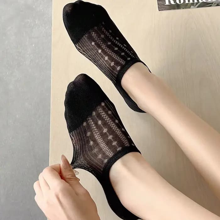 5 paires de chaussettes invisibles pour femmes