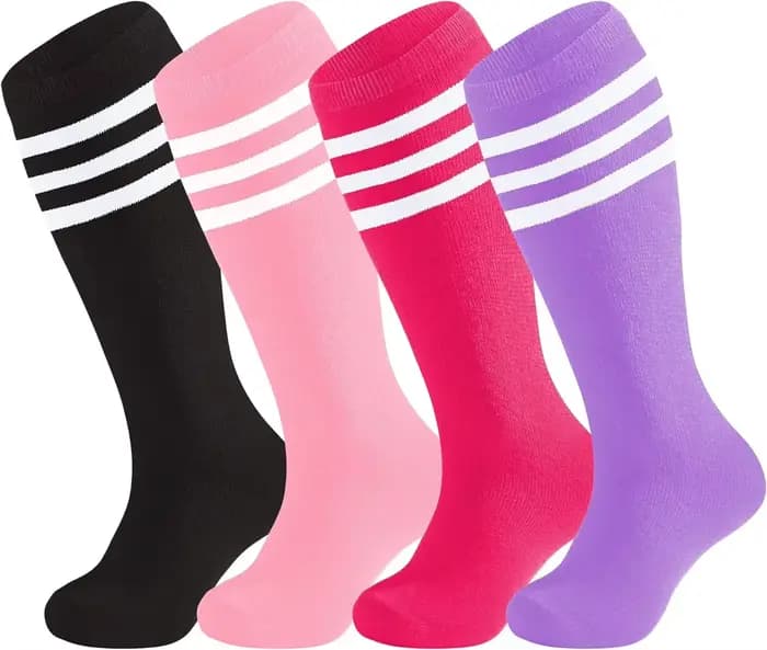 Chaussettes de football pour enfants de 28 cm