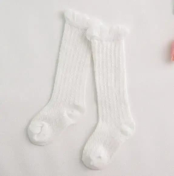 Chaussettes respirantes en maille de coton pour bébé