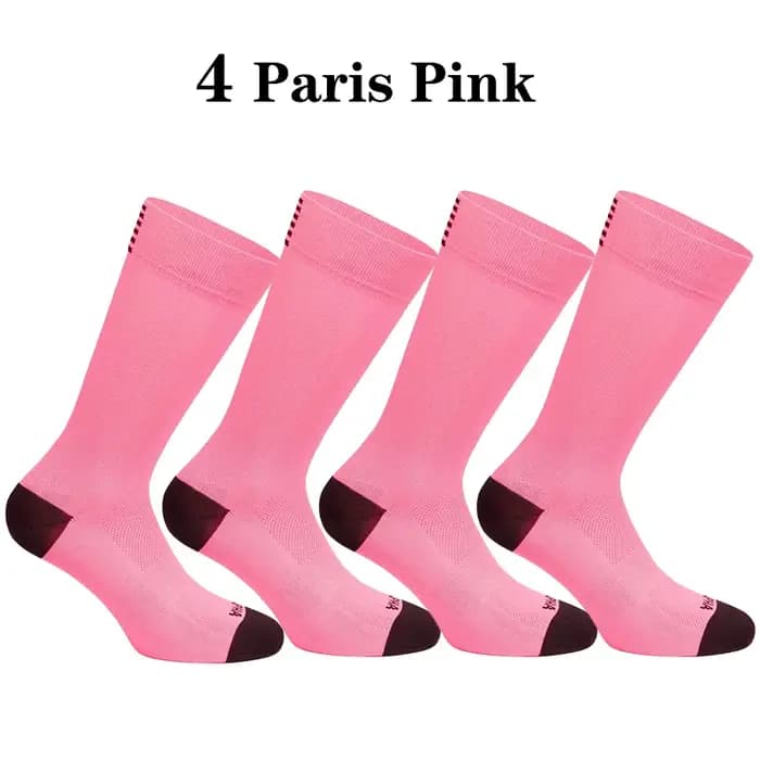 4 paires de chaussettes de cyclisme pour hommes
