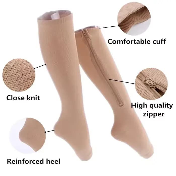 Chaussettes de compression unisexe pour hommes et femmes