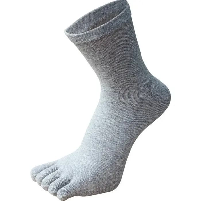 5 paires de chaussettes à orteils pour hommes et femmes, chaussettes à cinq doigts, en coton respira