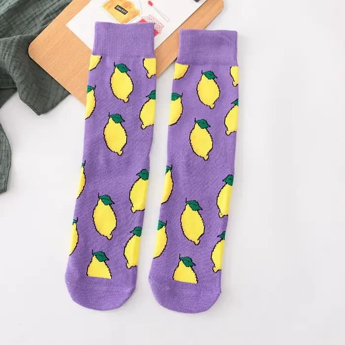Chaussettes colorées pour femmes