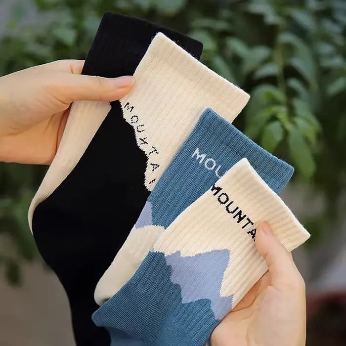 Chaussettes de mode désodorisantes Hip Hop Skateboard rayé mi Tube chaussettes couleur unie respirant coton chaussettes pour femmes chaussettes mignonnes