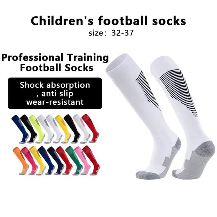 Chaussettes de football professionnelles pour enfants