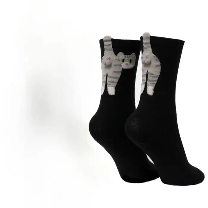 1 pièces nouvelles chaussettes de chat pour femmes hommes cadeau de noël nouveauté