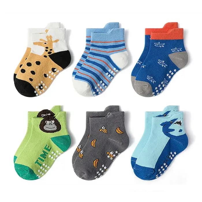 6 paires de chaussettes pour enfants