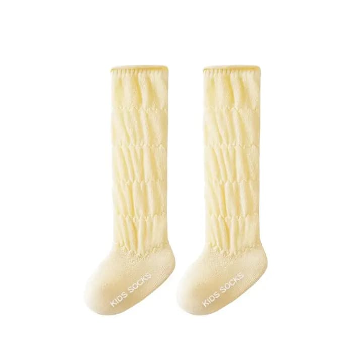 Chaussettes d'été longues ajourées pour bébé