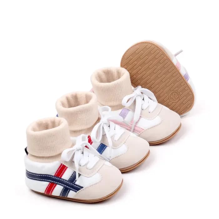 Chaussette bébé Shos automne et hiver bébé filles garçons Style couvert de cheville 0-1 ans anti-dér