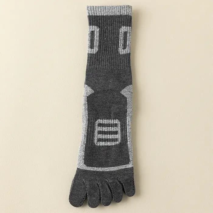 3 paires de chaussettes à orteils en polaire pour hommes