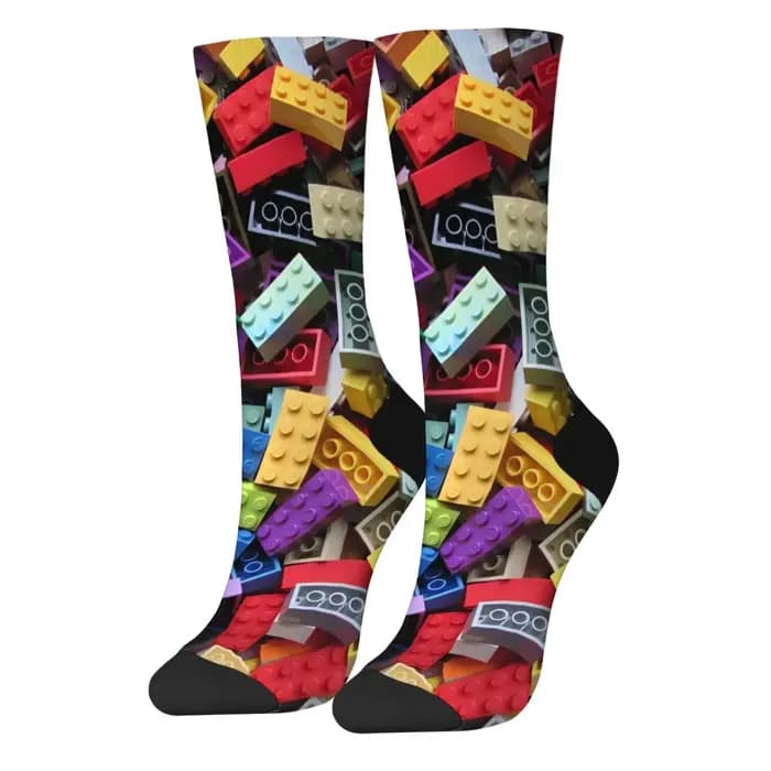 Chaussettes pour hommes au design sur le thème des jouets