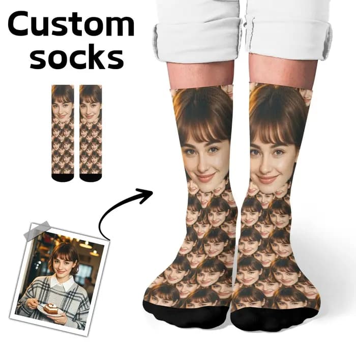 Chaussettes personnalisées pour hommes