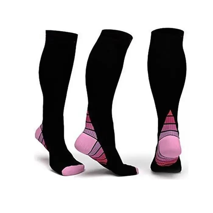 1 paire de chaussettes de compression 20-30 mmHg - Hommes et femmes – Course