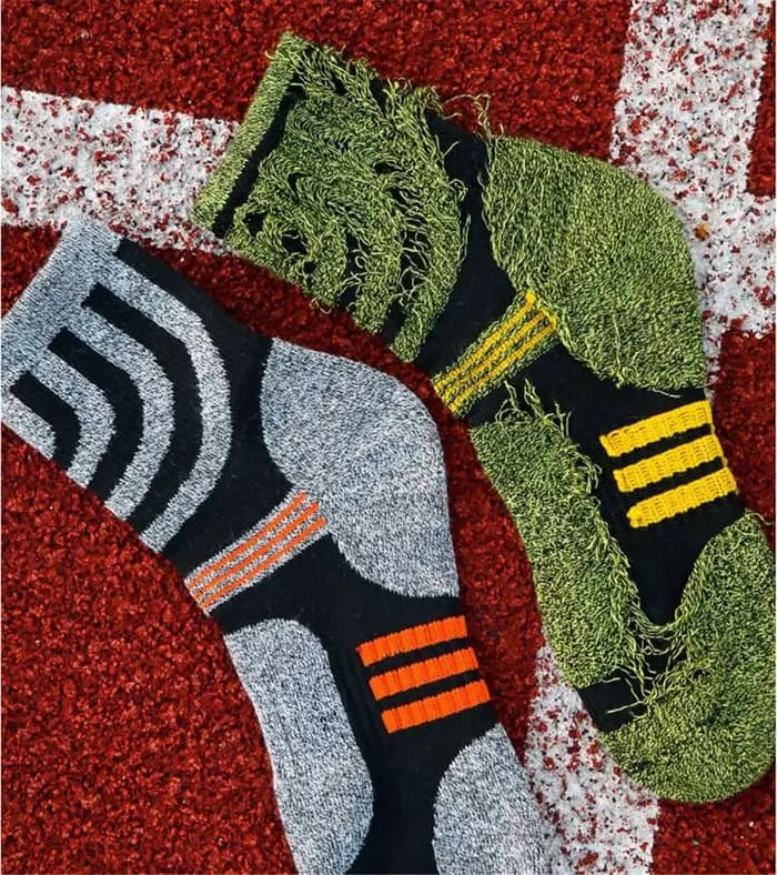 2/3/4/5 Paris hommes Anti Blister hiver Terry chaussettes Sports de plein air course cyclisme Camping Trekking Rugby