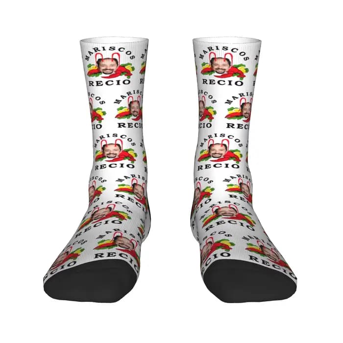 Antonio Recio chaussettes Design bas antidérapants Couple chaussettes chaud doux automne gothique course chaussettes de sport