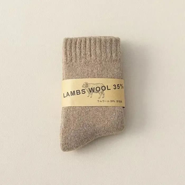 35% laine chaude enfants chaussette pour garçon fille couleur unie simplicité mode mollet