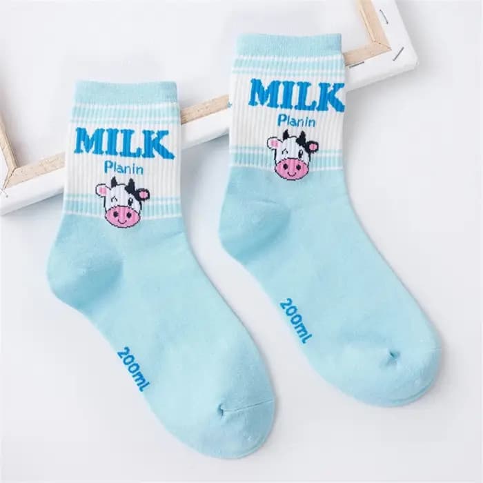 Ins – chaussettes longues tendance pour femmes