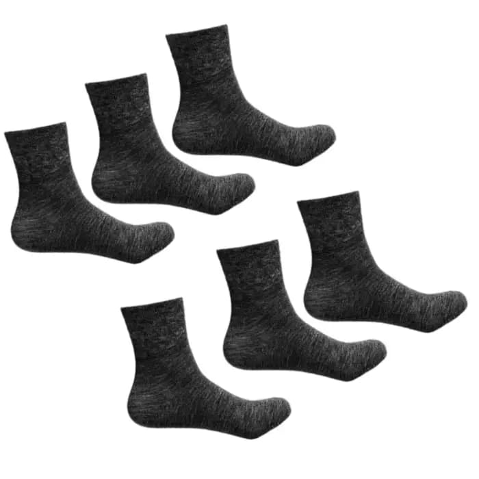 3 paires chaussettes confortables sans élastique pour diabétiques