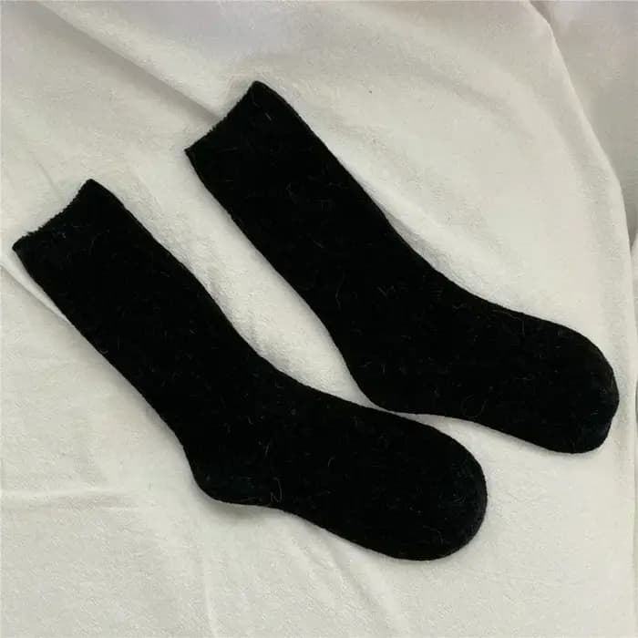 Chaussettes longues thermiques en laine cachemire pour femmes