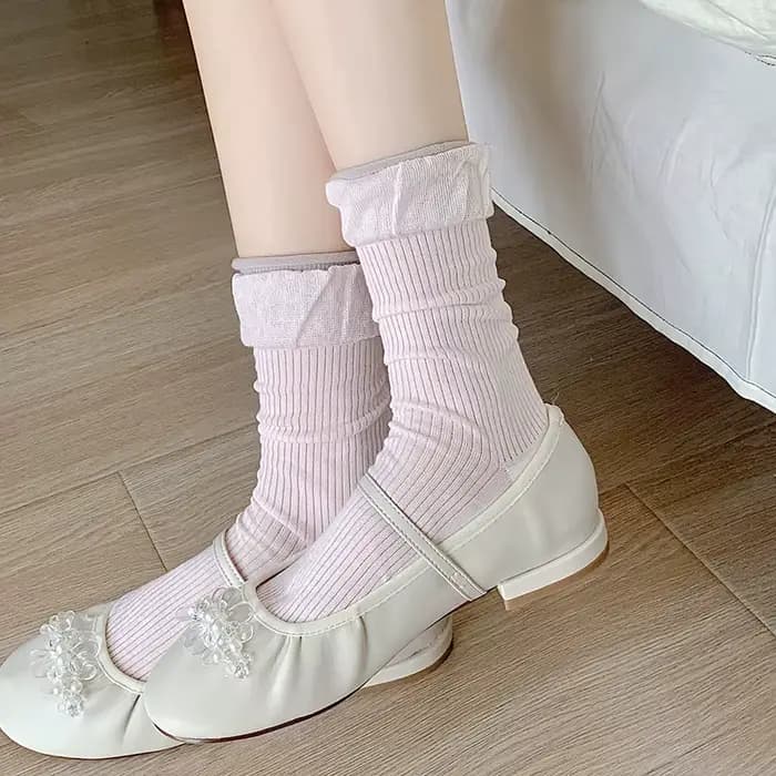 Nouvelles femmes chaussettes printemps été mode couleur mixte filles