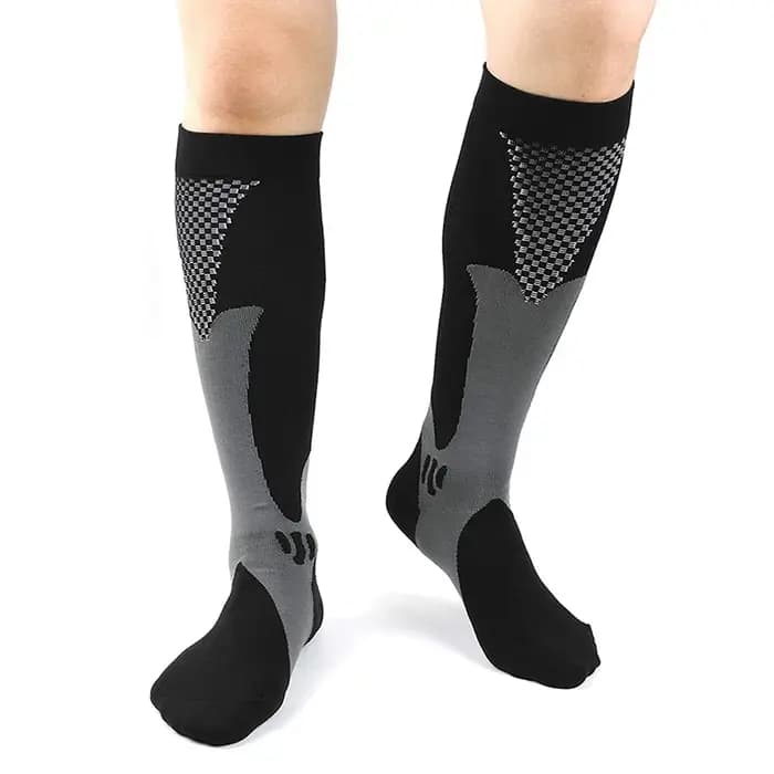 Brothock chaussettes de Compression de Sport médical hommes et femmes 20-30mmHg