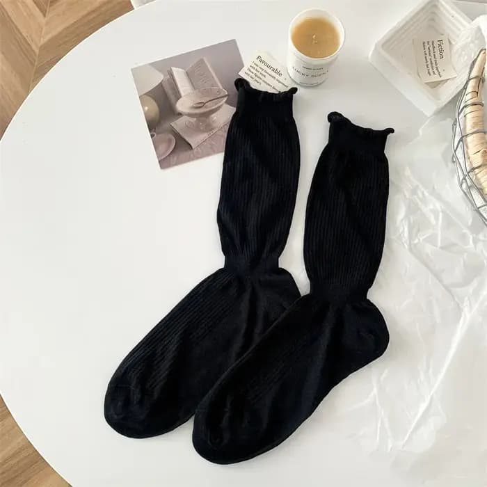 Chaussettes respirantes en maille fine pour femmes