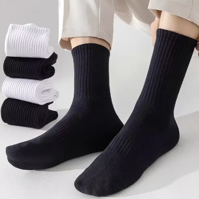 10/20 paires de chaussettes mi-mollet pour hommes et femmes, douces, confortables, respirantes, absorbant la transpiration, pour le sport, décontractées, à la mode, pour tous les jours, nouvelle colle