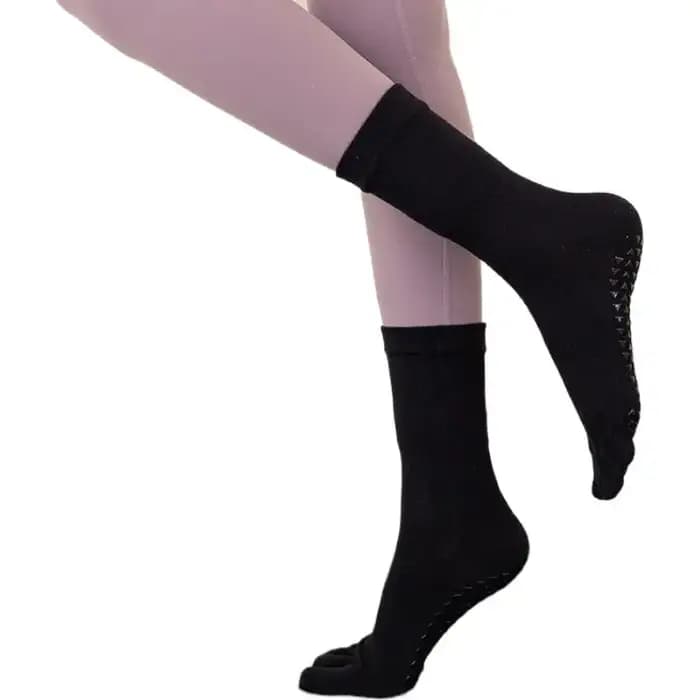 Chaussettes de yoga antidérapantes pour femmes
