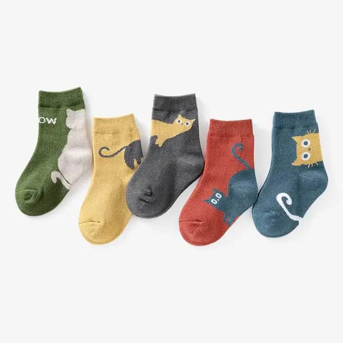 5 paires de chaussettes pour enfants