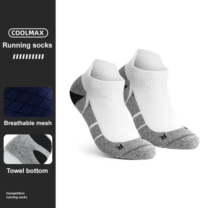 Hommes Coolmax chaussettes de Sport équitation cyclisme basket-ball course