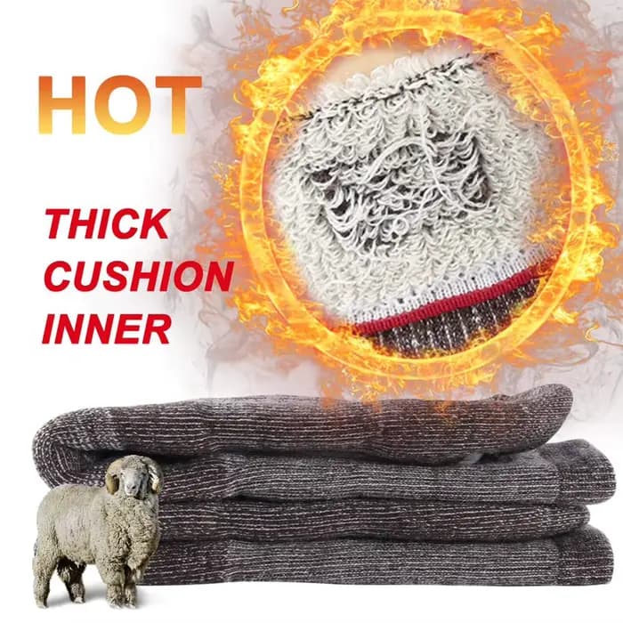 ALWOOD-Chaussettes thermiques en laine mérinos pour hommes et femmes, chaussettes optiques, randonnée, trekking, ski, rinçage, équipage, chaud, hiver, froid, neige, 2 paires