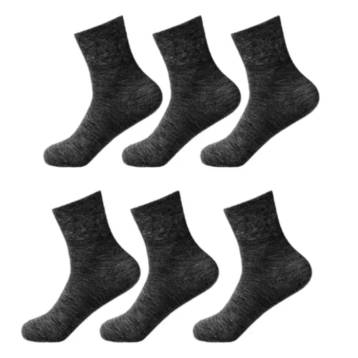 3 paires chaussettes confortables sans élastique pour diabétiques