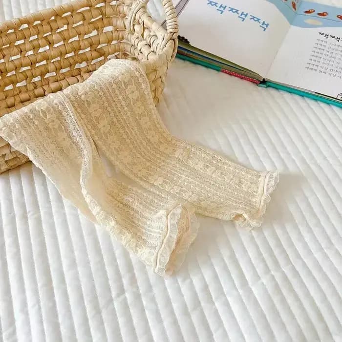 AdtosLovely-Bas en dentelle longueur genou pour filles, style royal, doux, princesse, chaussettes pour tout-petits, jolies fleurs, chaussette Lolita japonaise
