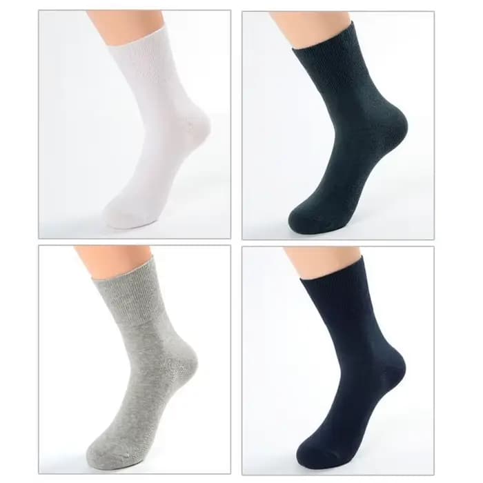 4 paires/lot chaussettes pour diabétiques prévenir les varices