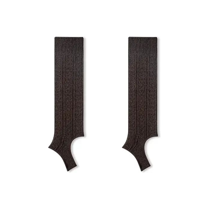 Chaussettes hautes en tricot sans pression pour femmes