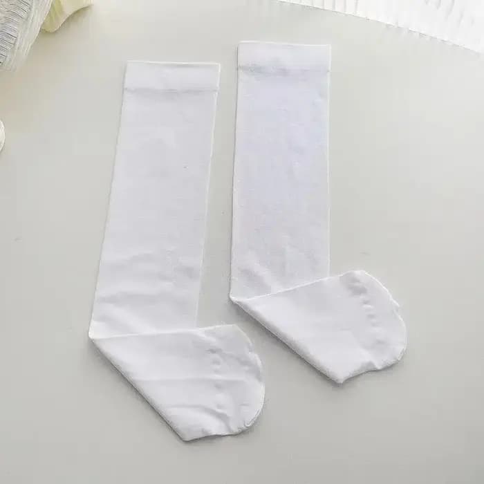 Chaussettes Lolita en Velours Doux avec Nministériels d Papillon pour Bébé Fille