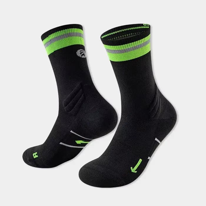 Chaussettes de compression pour la course à pied, printemps-automne, homme-femme, marathon, cyclisme, chaussettes de sport