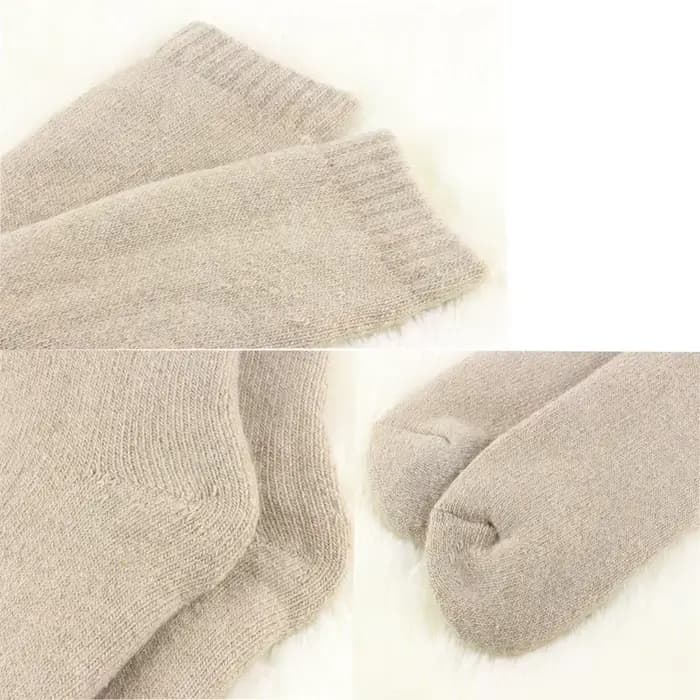 3 paires/lot nouveau grande taille hommes chaussettes laine hiver épais chaud hiver hommes Simple couleur unie extra épais éponge serviette chaussettes 2020