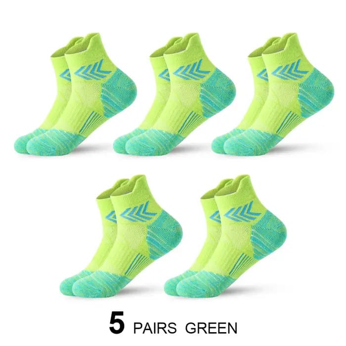 5 paires de chaussettes de basket-ball professionnelles pour femmes