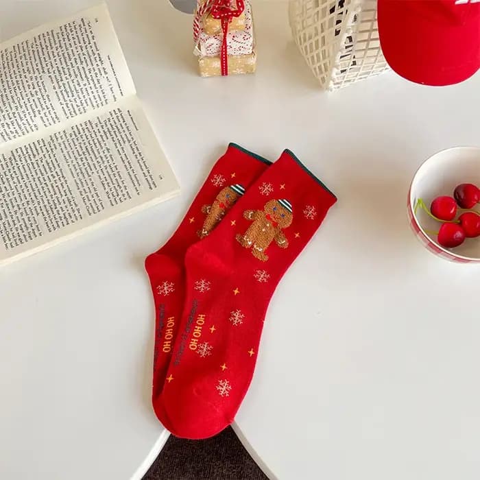 Femmes automne hiver coton bonhomme de neige père noël arbre