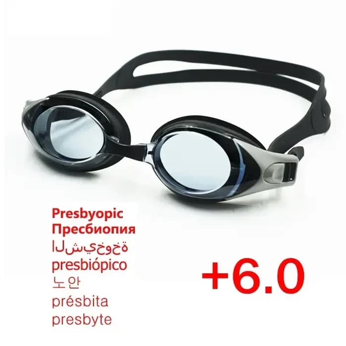 Lunettes de natation presbytes pour adultes – Protection UV antibuée