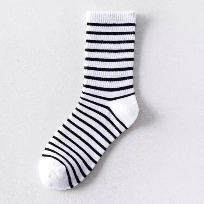 Hommes chaussettes coton respirant coloré grille rayure décontracté affaires hommes court équipage r