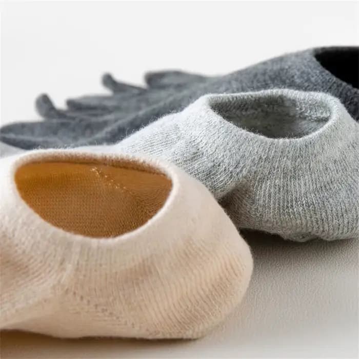 Chaussettes anti-friction à cinq doigts pour hommes