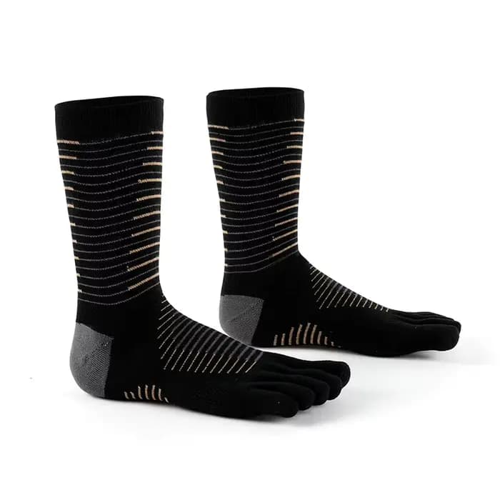 MEIKAN chaussettes de sport Coolmax à cinq doigts pour hommes