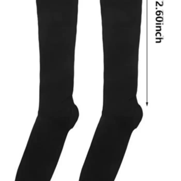 1 paire de chaussettes de compression pour varices