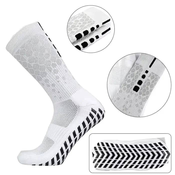 5/10 paires de chaussettes de sport mi-tube de couleurs mélangées au hasard avec une haute élasticité et une respirabilité pour hommes et femmes