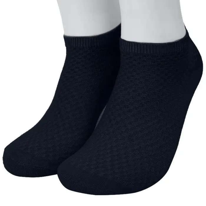 Chaussette de couleur unie en Fiber de bambou