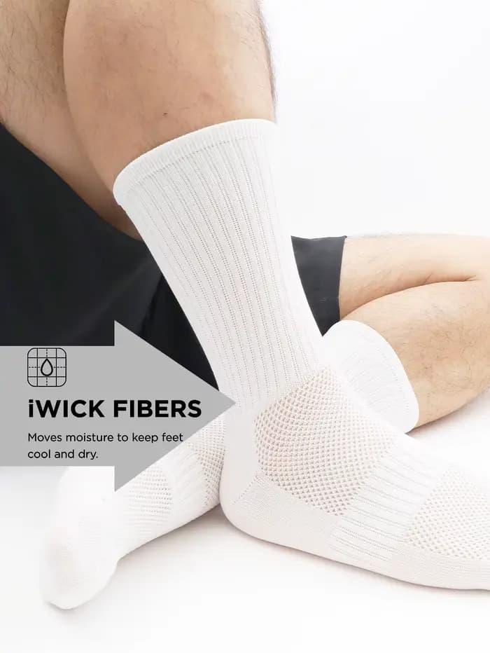1 paire de chaussettes de cyclisme à Compression