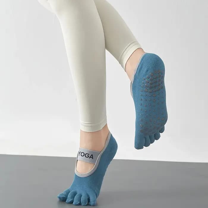 Chaussettes de Yoga, chaussettes antidérapantes