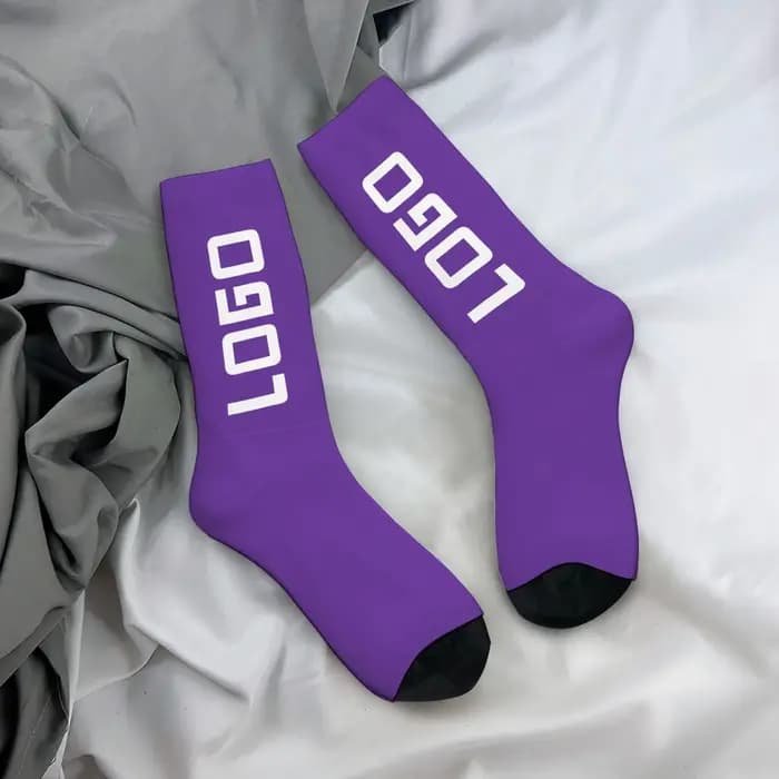 Chaussettes personnalisées avec logo